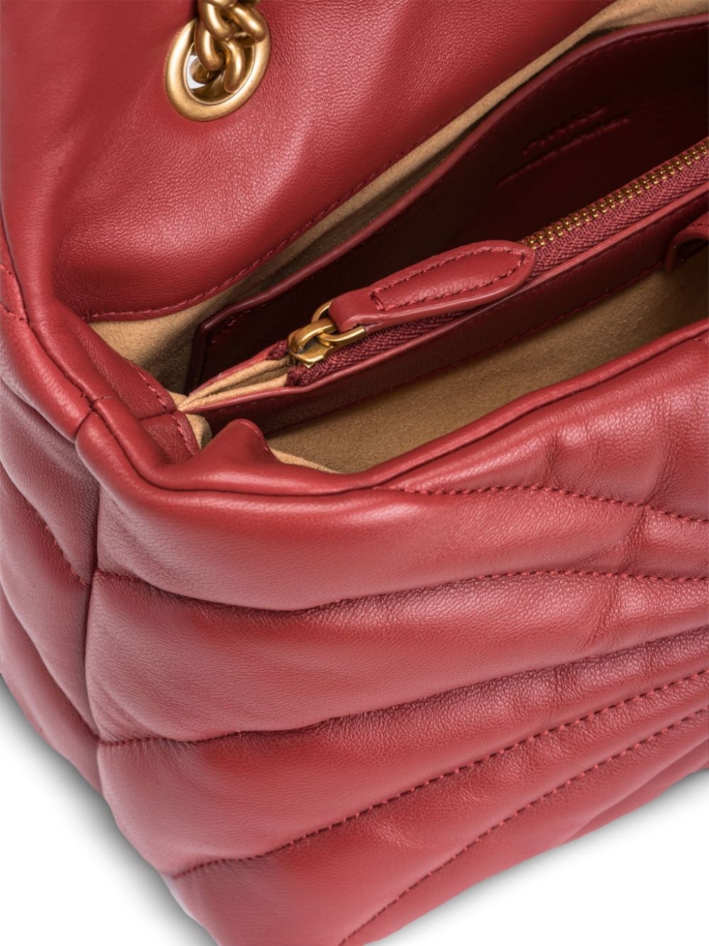 Love Puff leather crossbody bag - 7