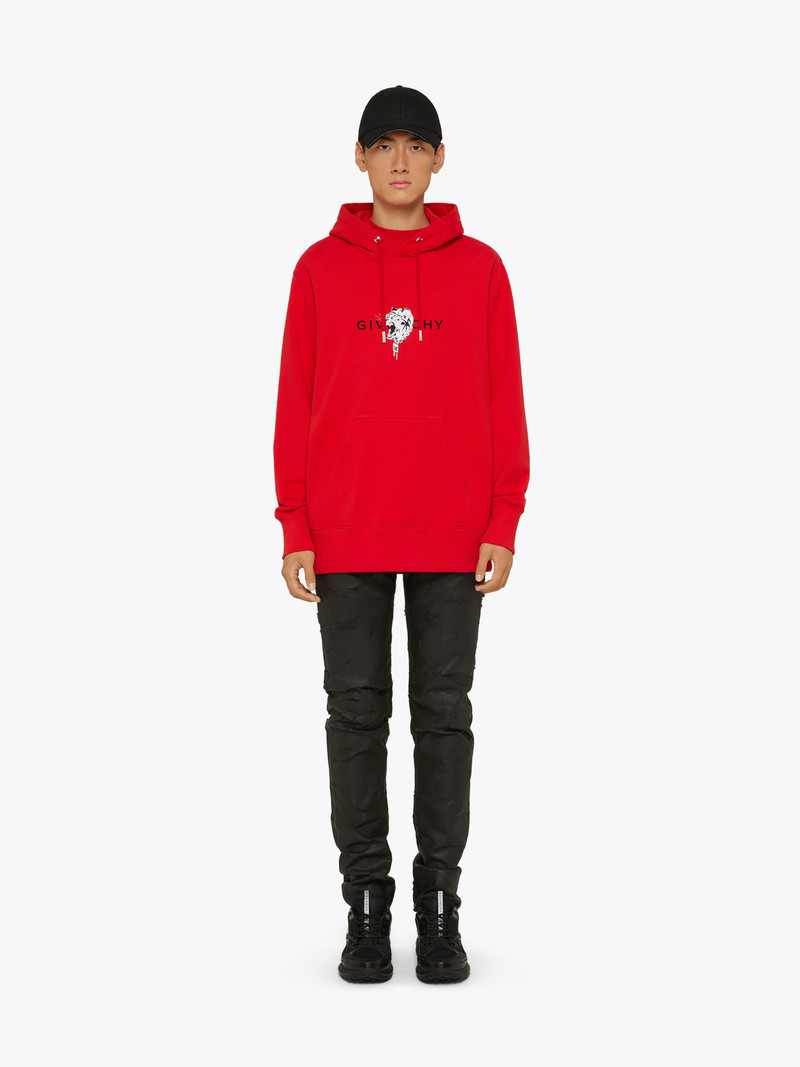 Givenchy GIVENCHY TIGER HOODIE outlook