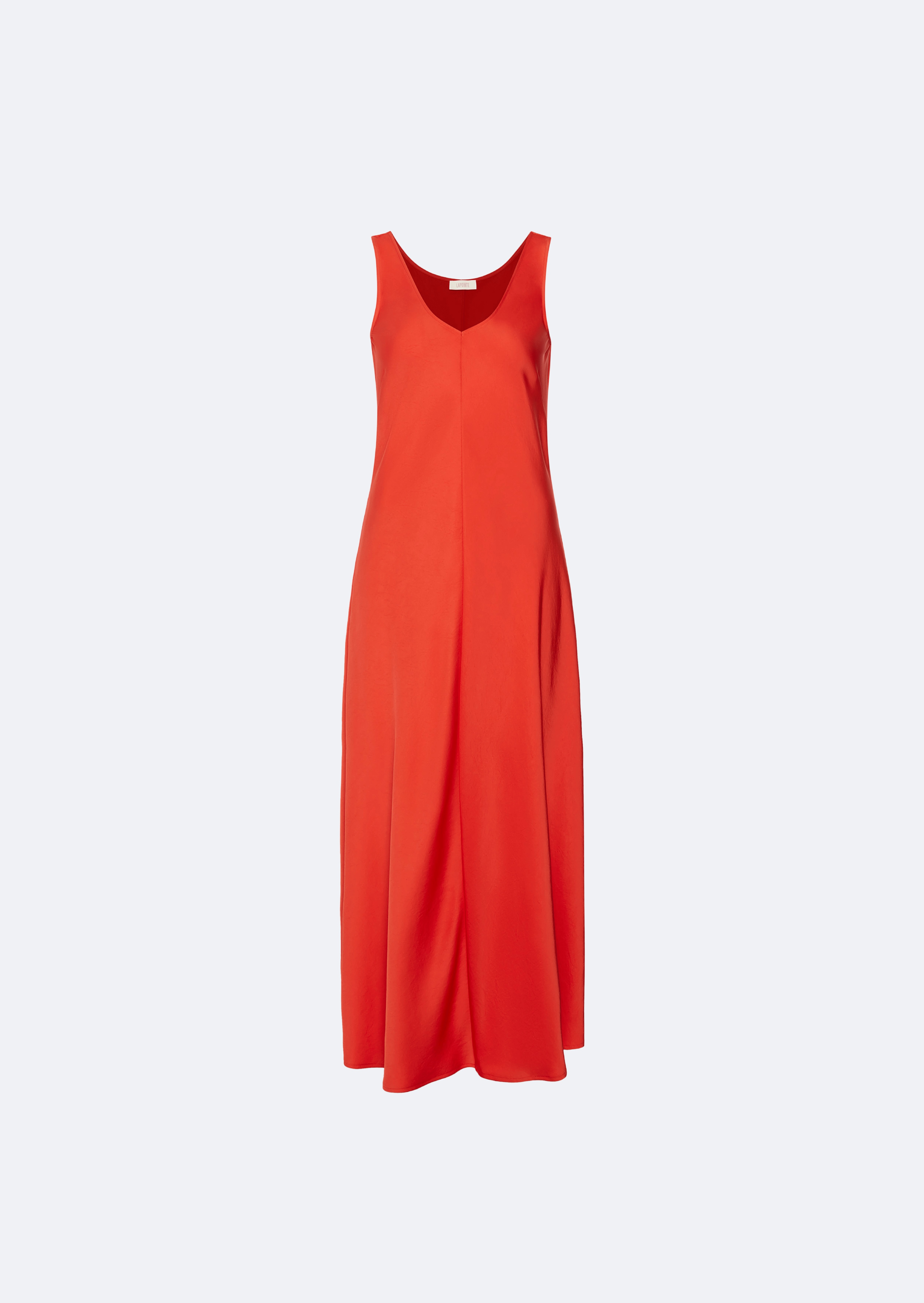 Satin Bias Maxi Dress - 1