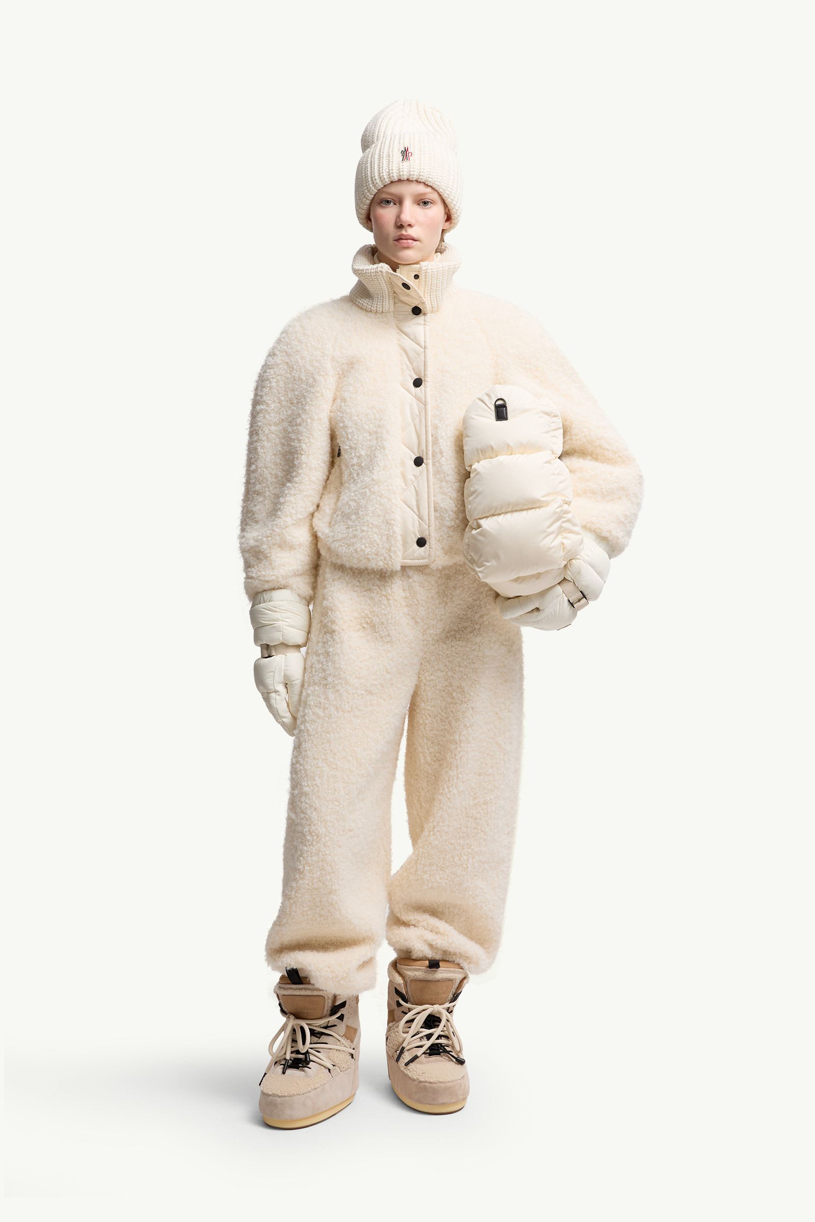 Ayles Teddy & Wool Short Down Jacket - 2