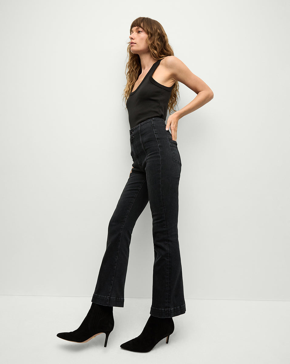 CARSON KICK-FLARE JEAN - 4