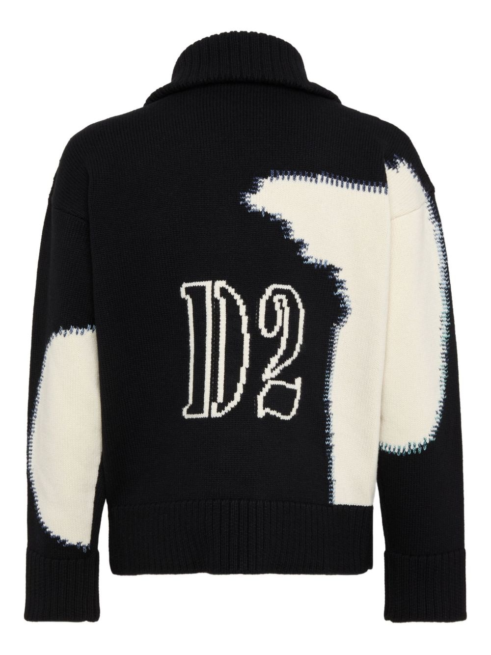 zip-up cardigan - 2