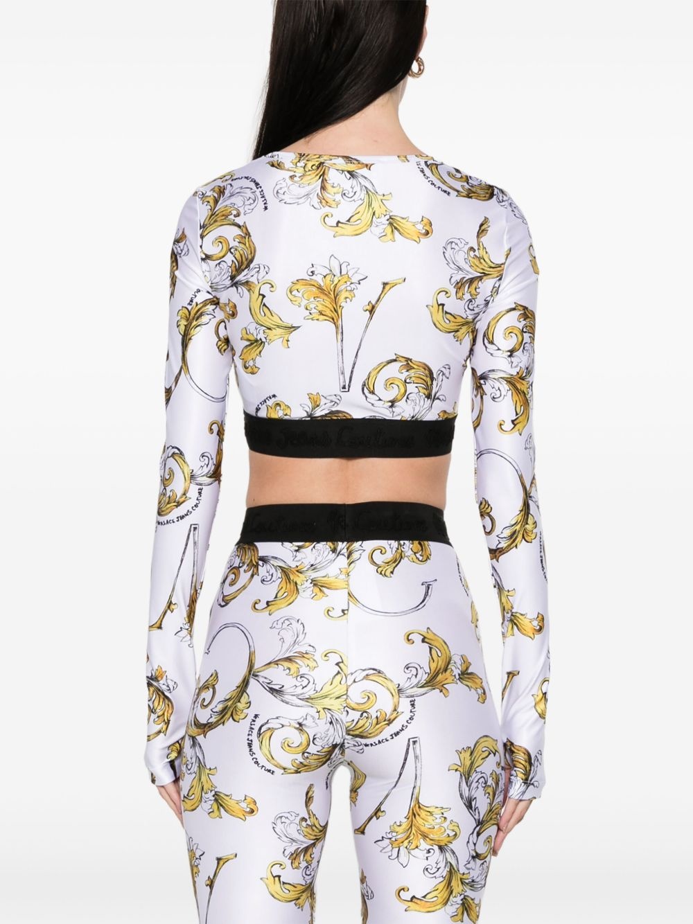 Barocco-print top - 4