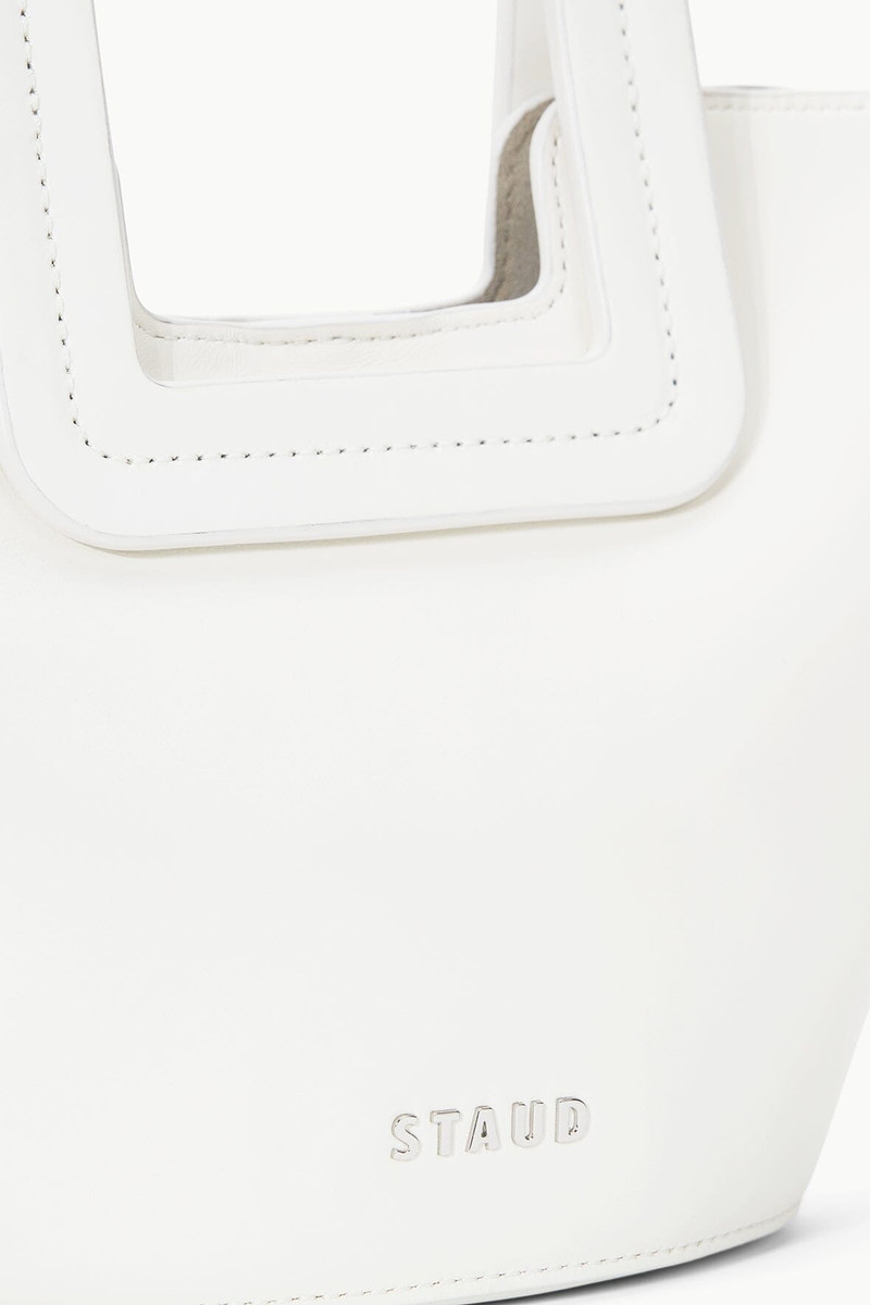 STAUD SHIRLEY MINI BUCKET BAG PAPER 4