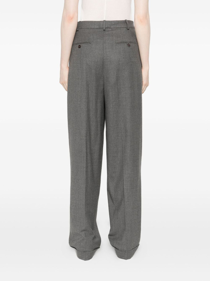 pleated-cuffed trousers 4