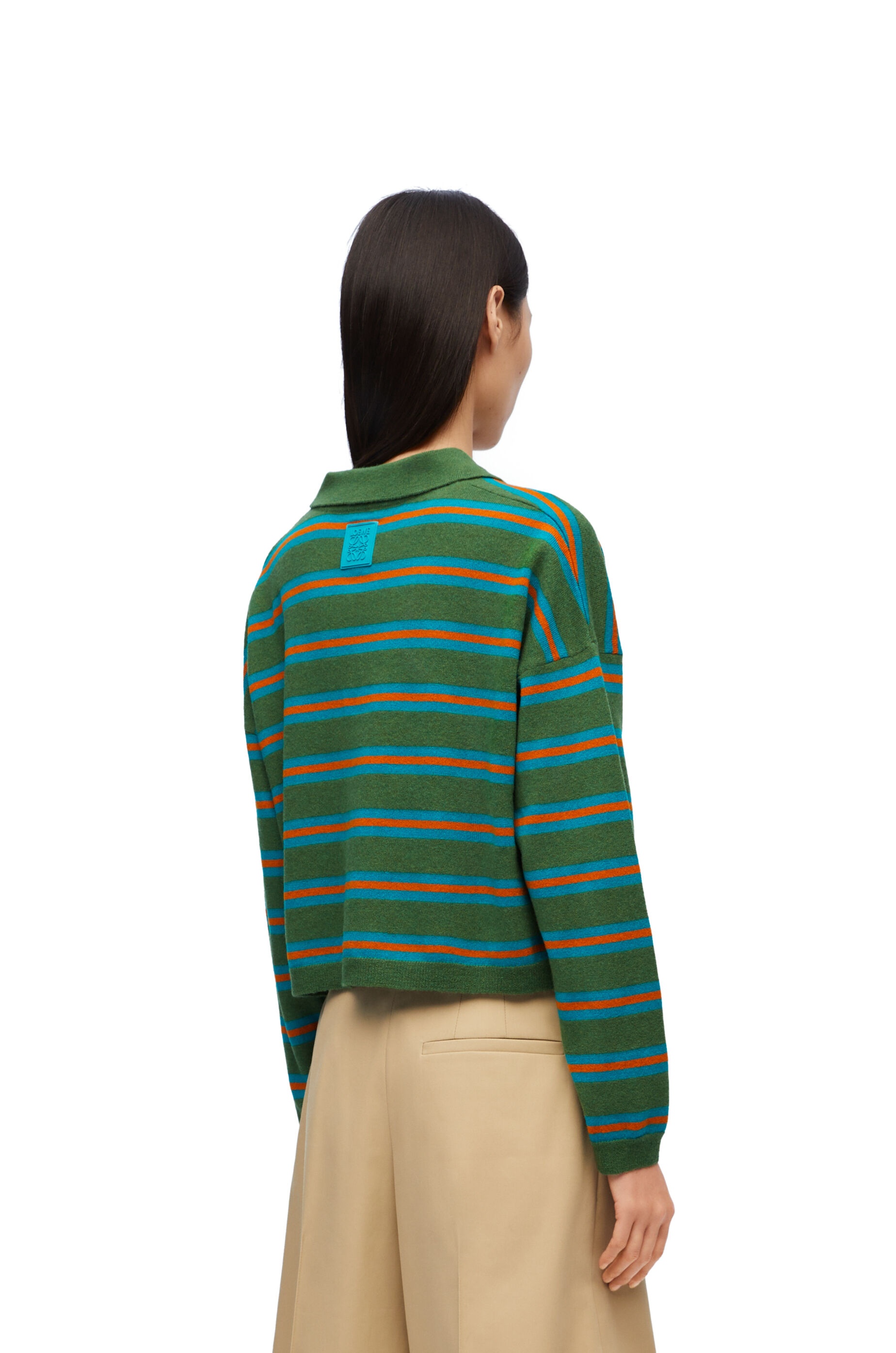 Polo sweater in wool - 4