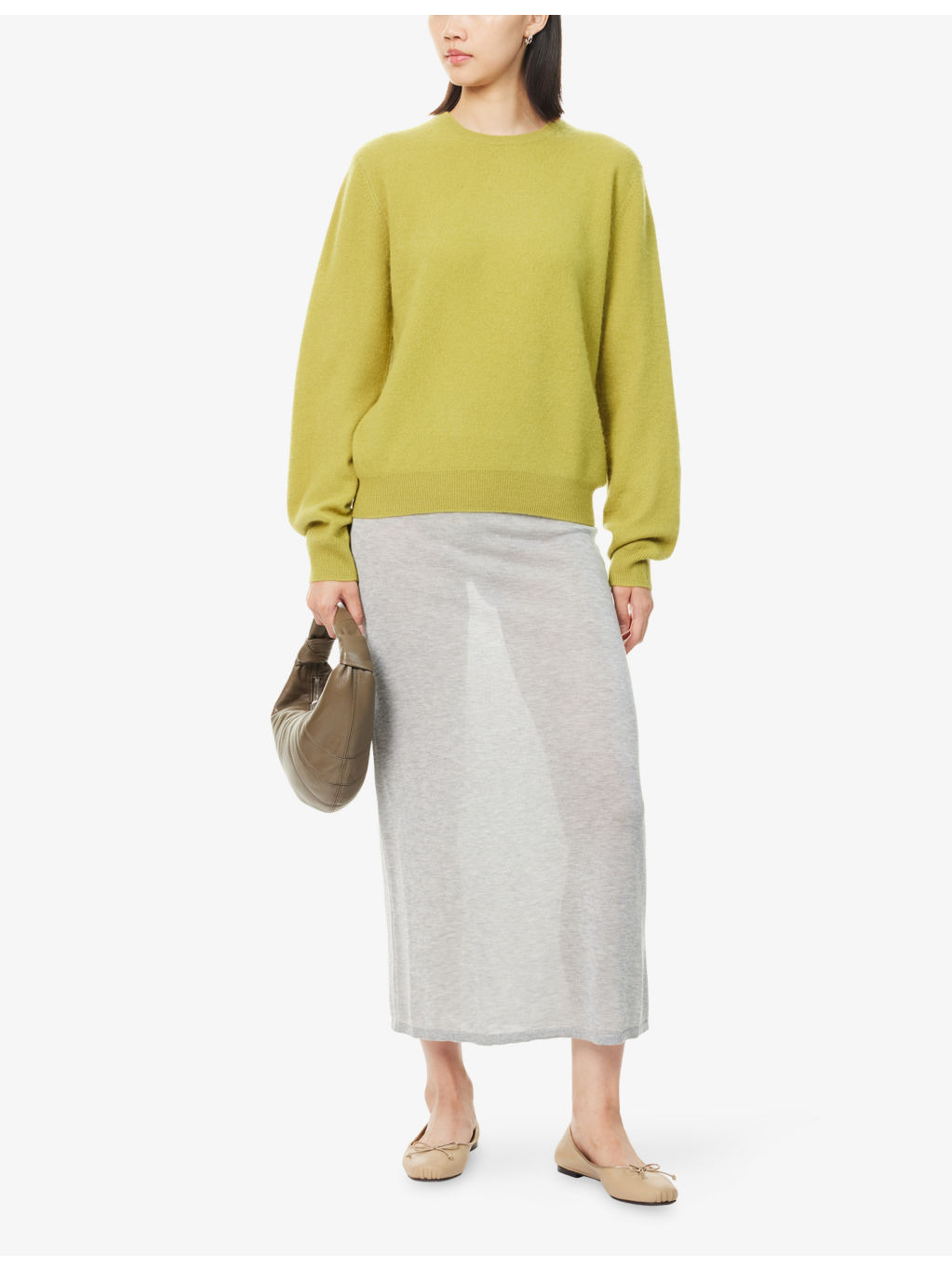Mini Round-Neck Cashmere Jumper - 2