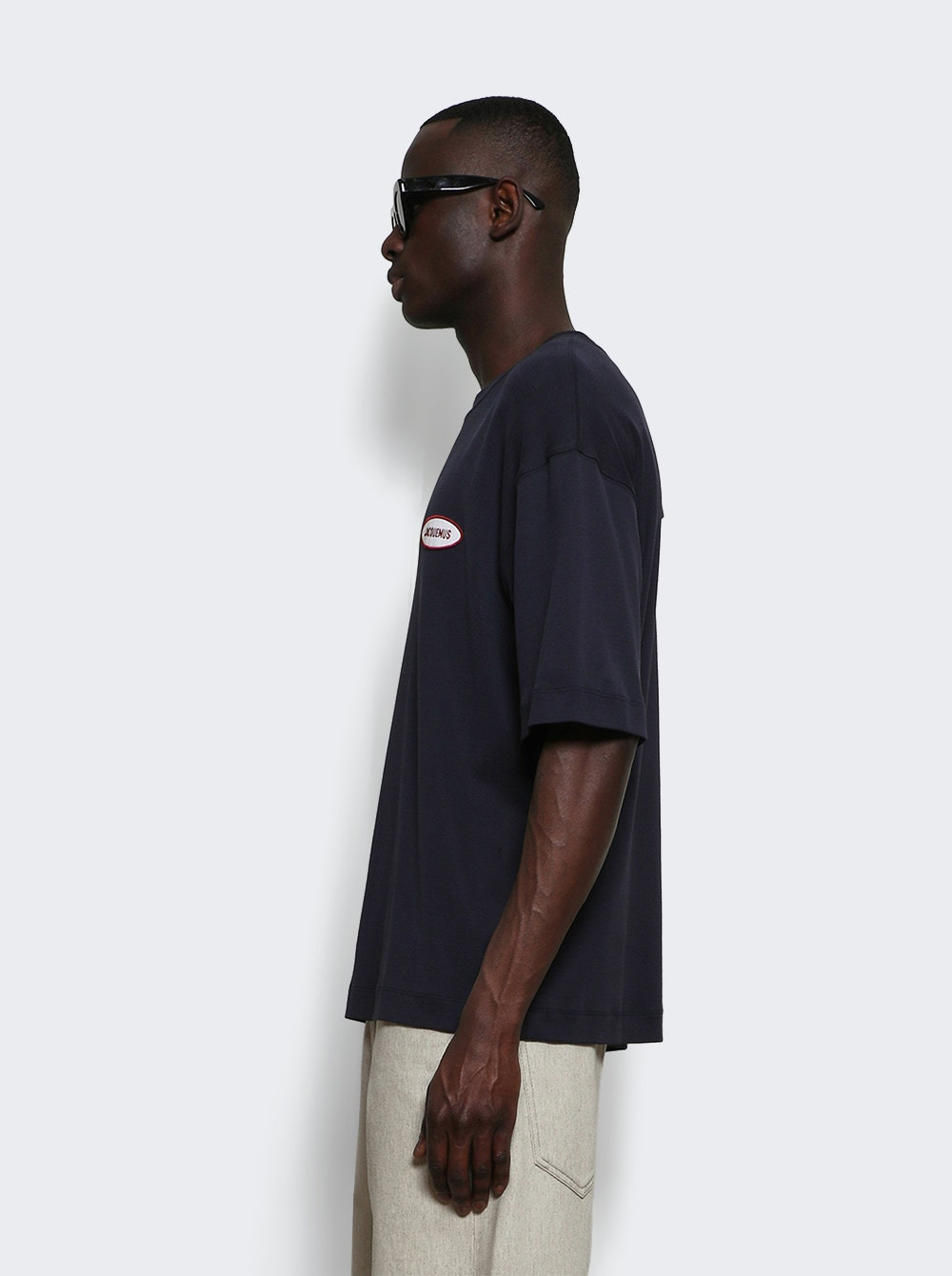 Le Tee Stazione Station Patch Navy - 3