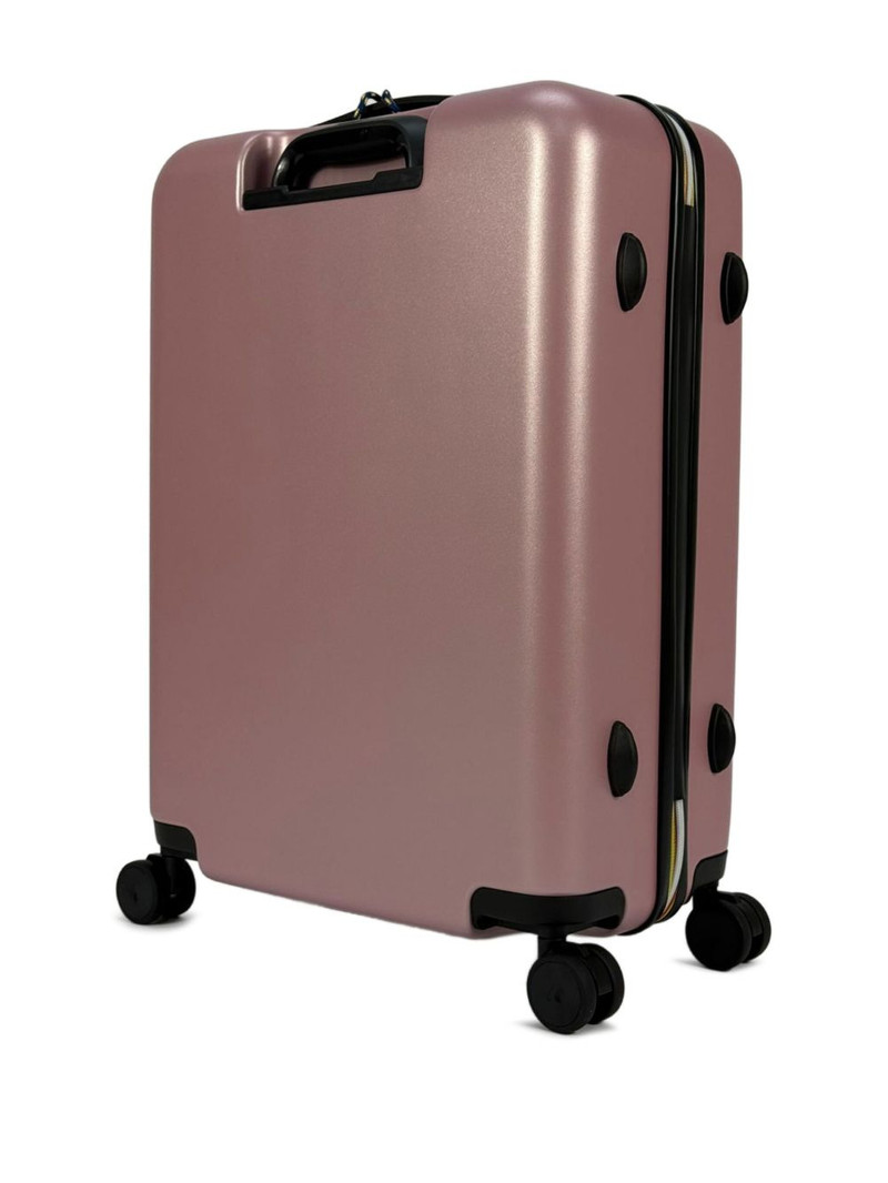 K-WAY logo-embossed luggage outlook