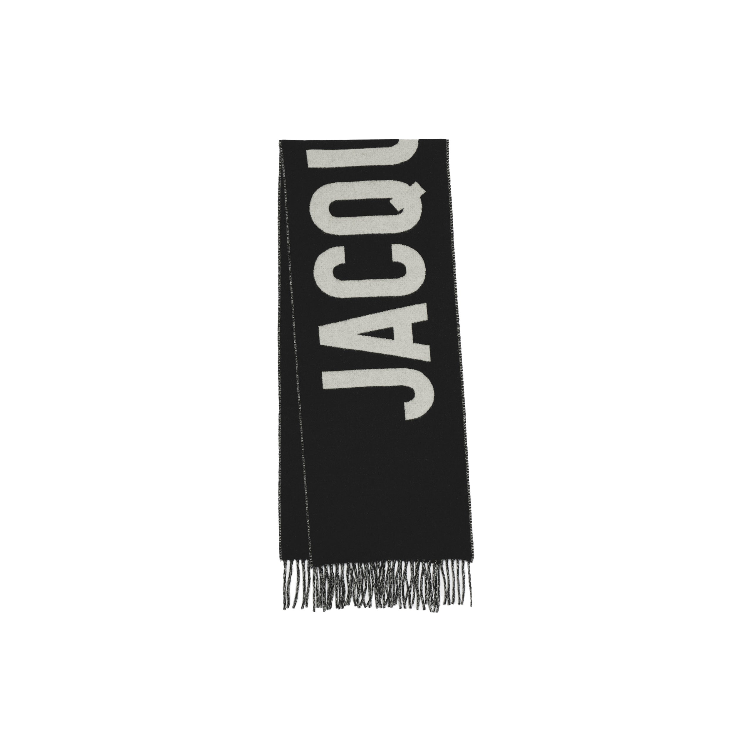 FRINGE LOGO SCARF - 1