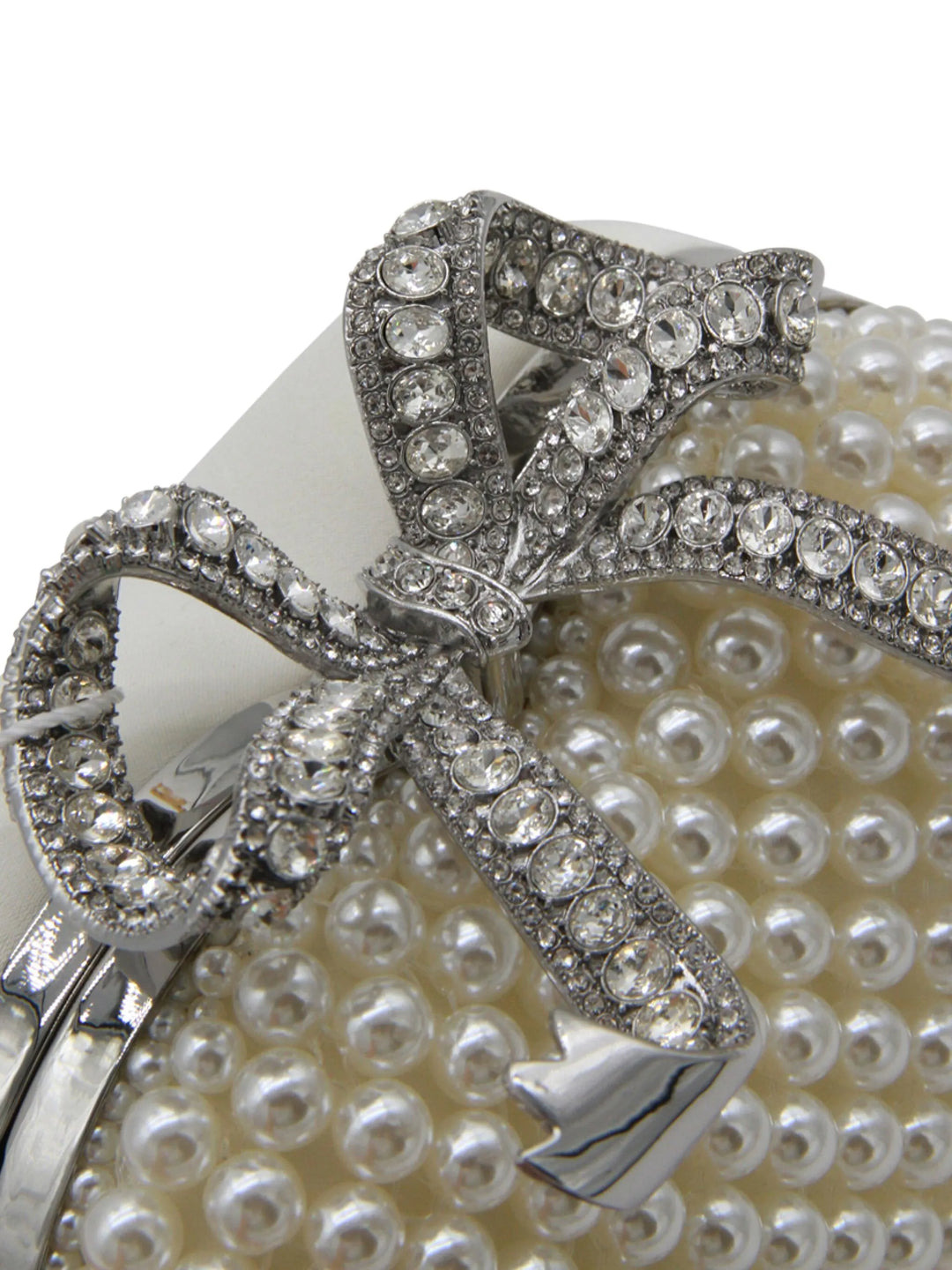 Pearl Heart Clutch Bag - 4
