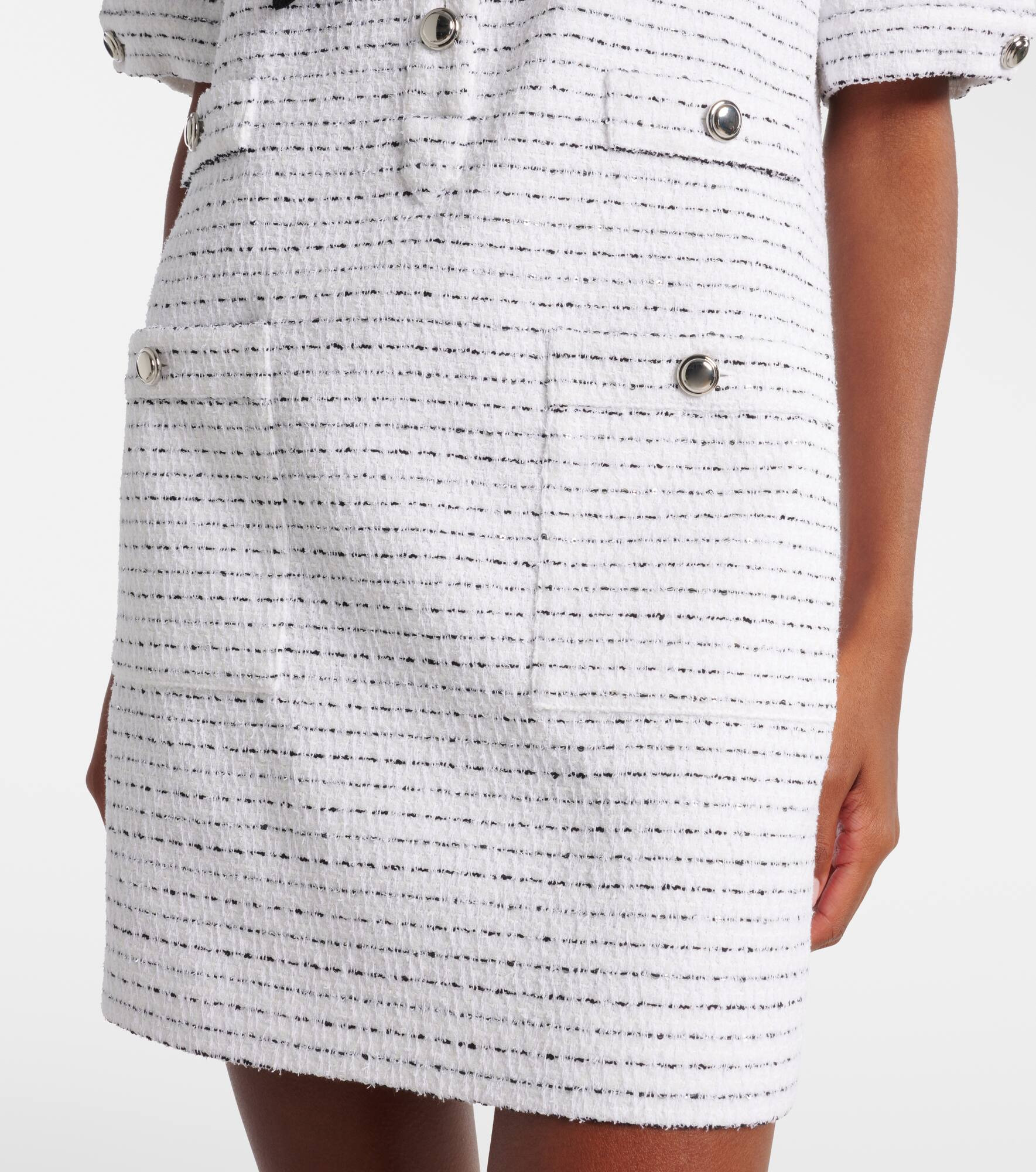 Sequined tweed minidress - 5