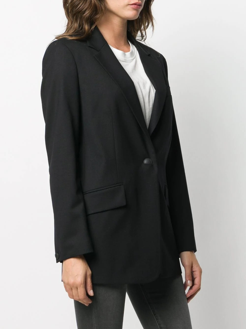 notched-lapel single-breasted jacket - 3