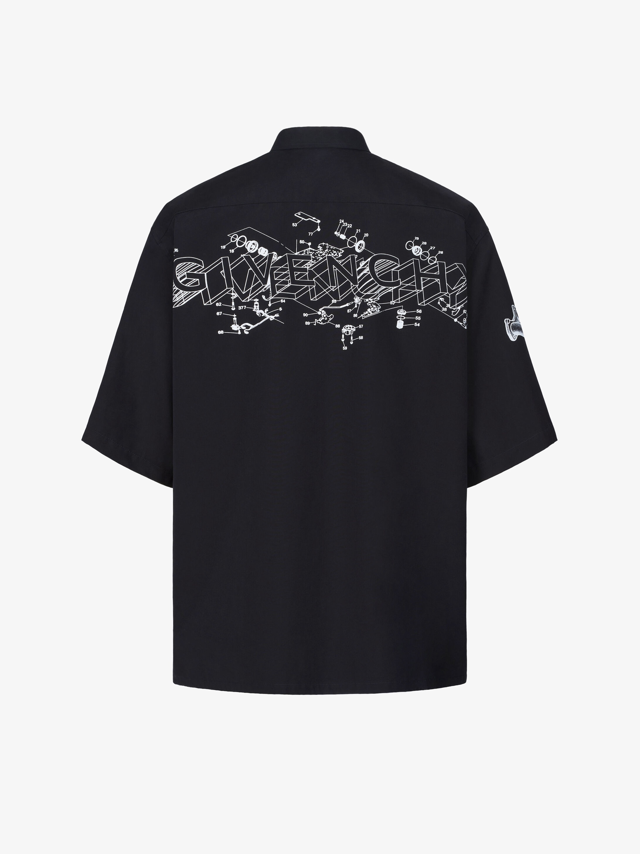 GIVENCHY Schematics shirt in cotton - 5