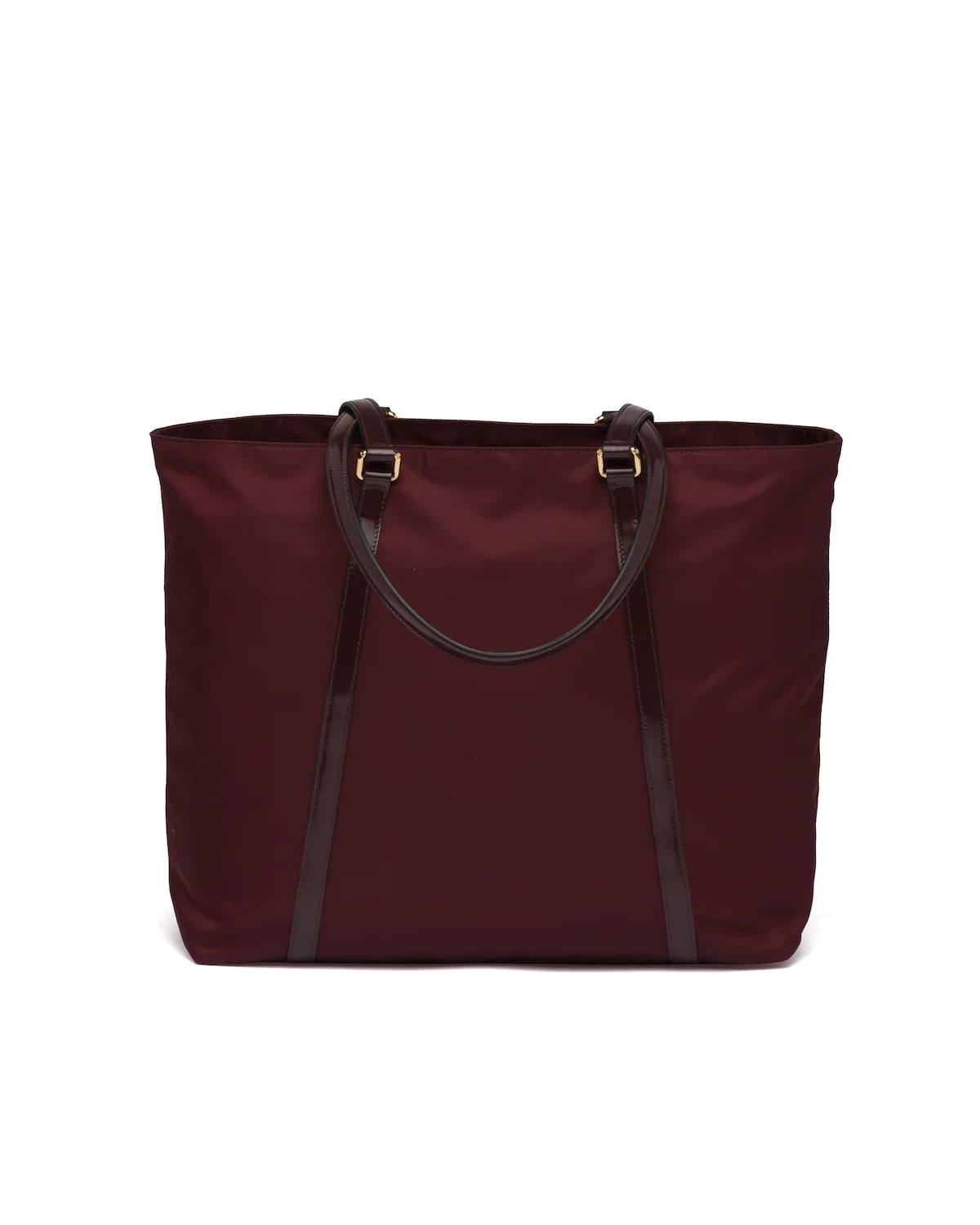 Saffiano leather and nylon tote - 4