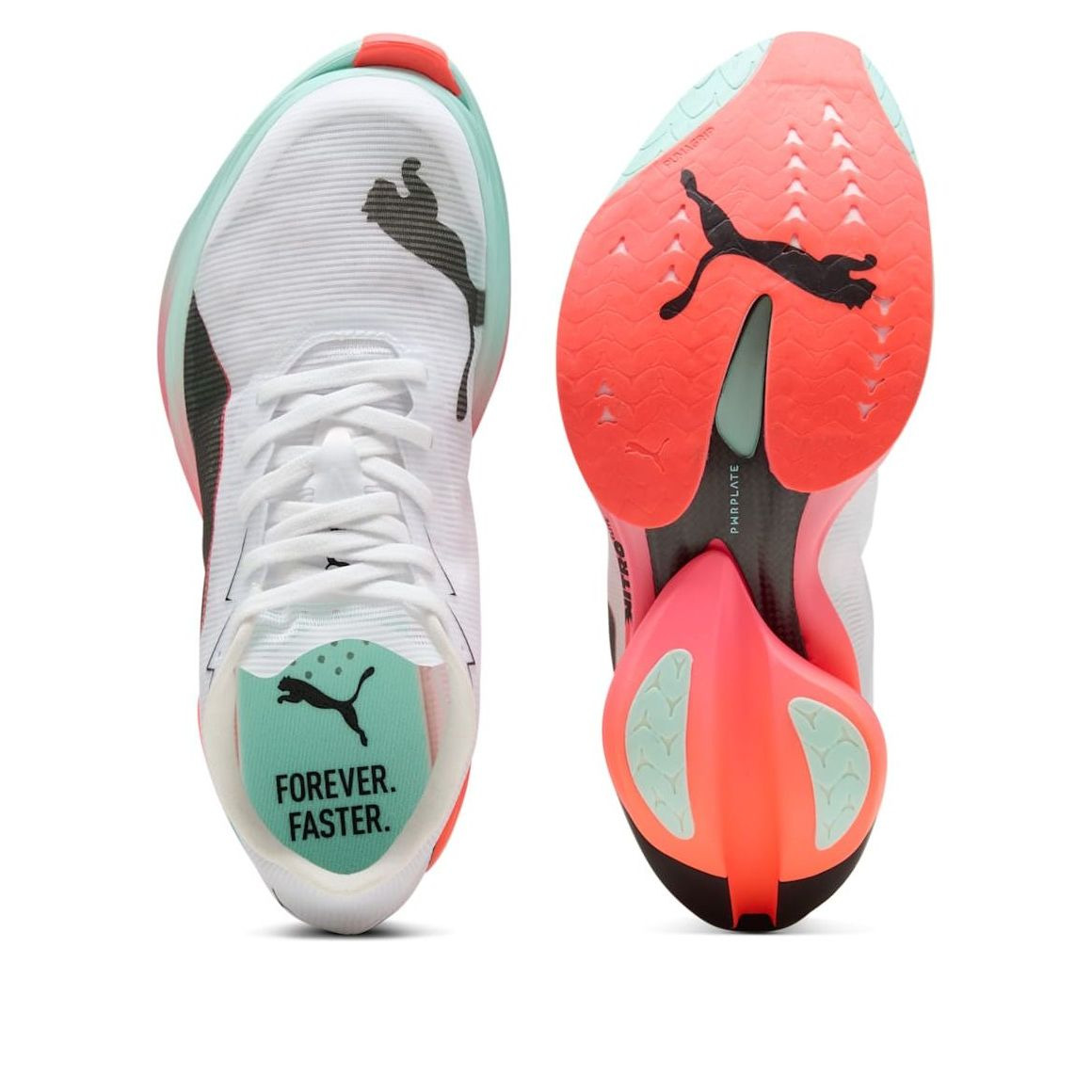 (WMNS) PUMA Fast-R Nitro Elite 3 'White Glowing Red Mint' 312061-01 - 4
