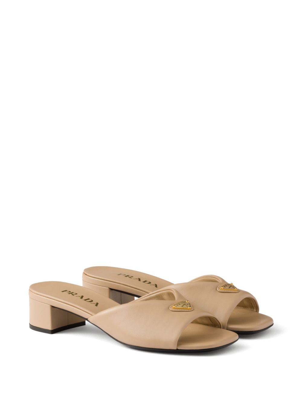 35mm padded mules - 2