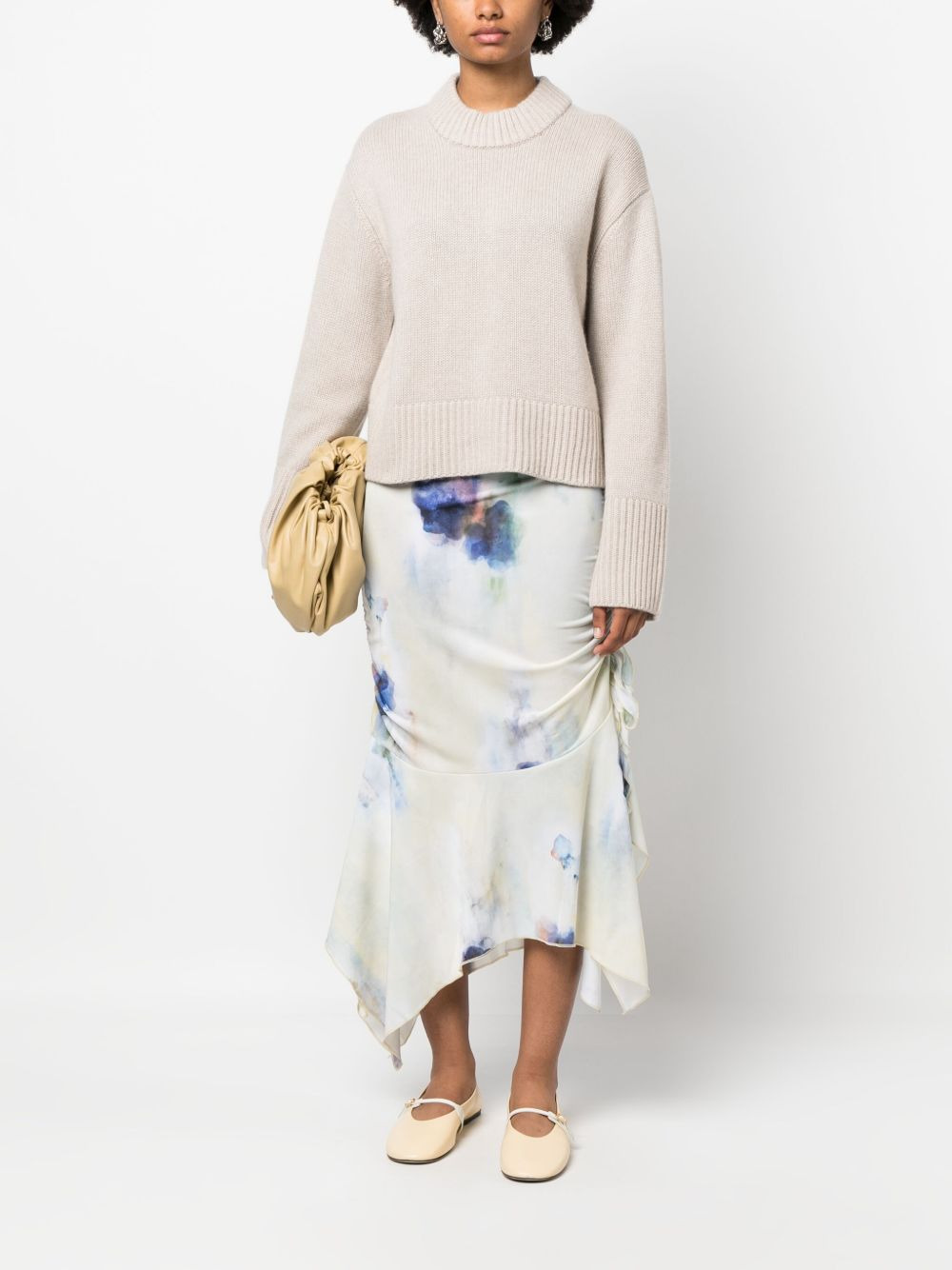 crew-neck cashmere jumper - 2