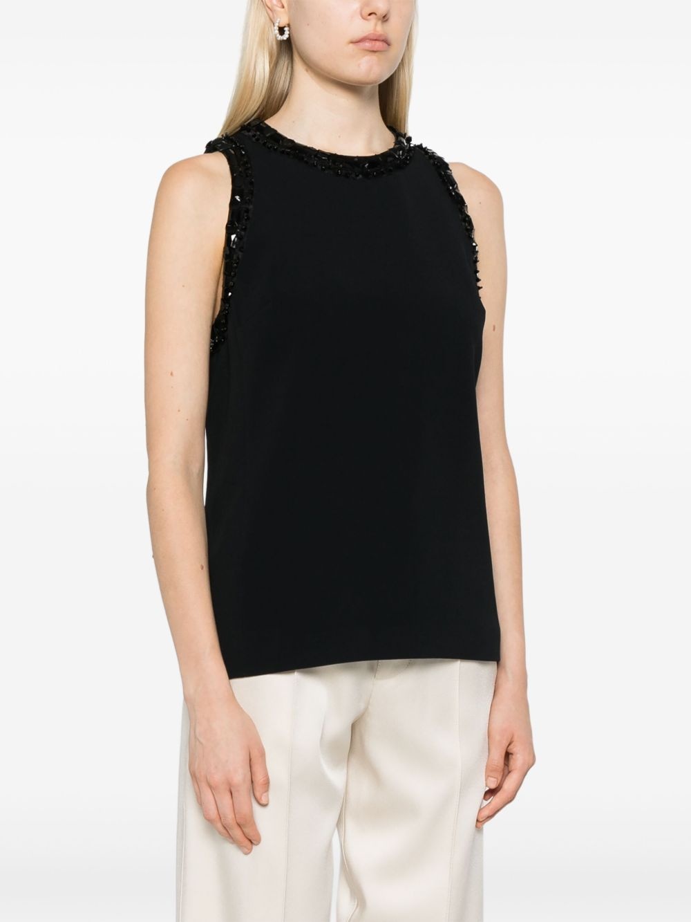 embroidered cady top - 3