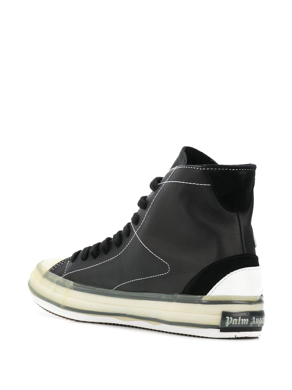 palm tree high-top sneakers - 3