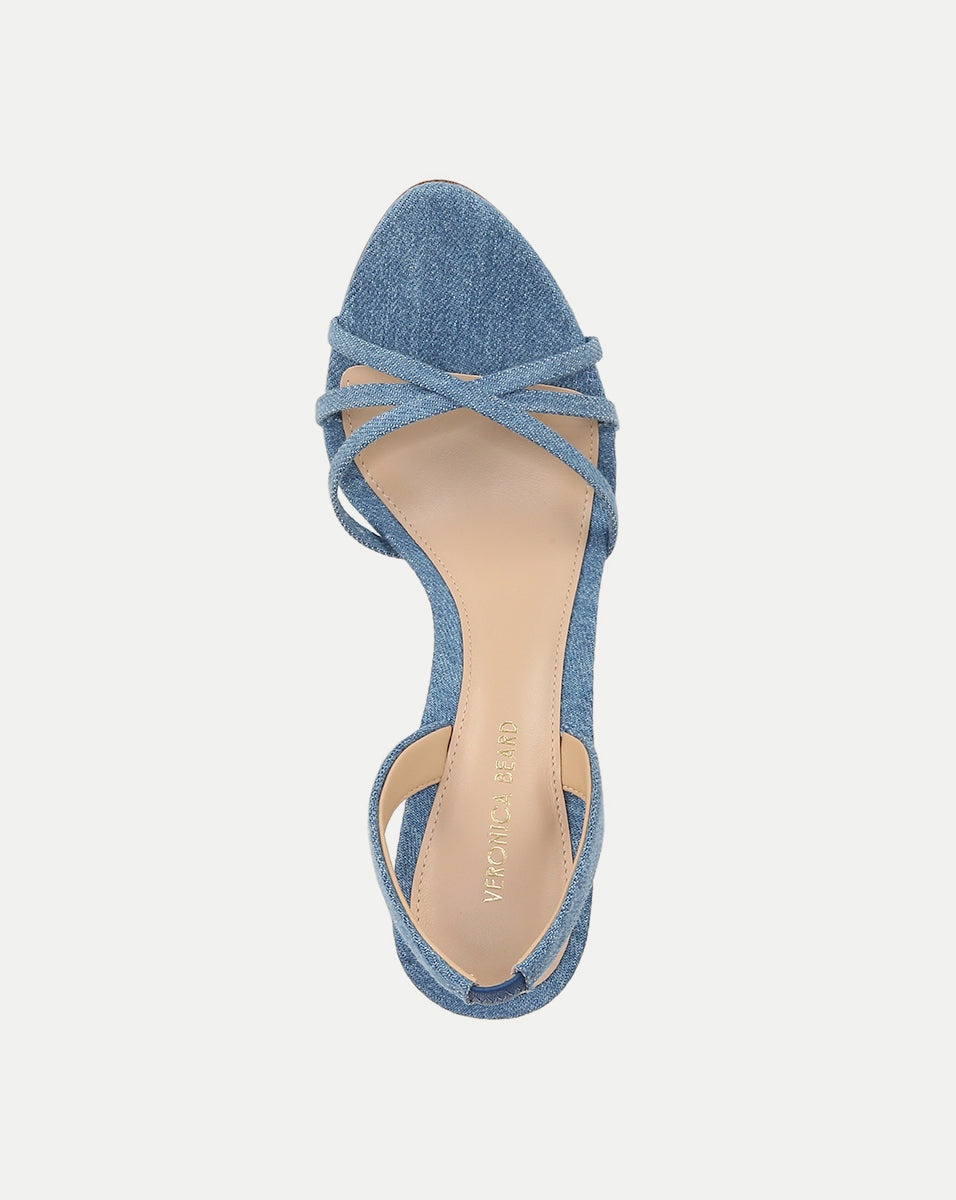 ADELLE DENIM SANDAL - 3
