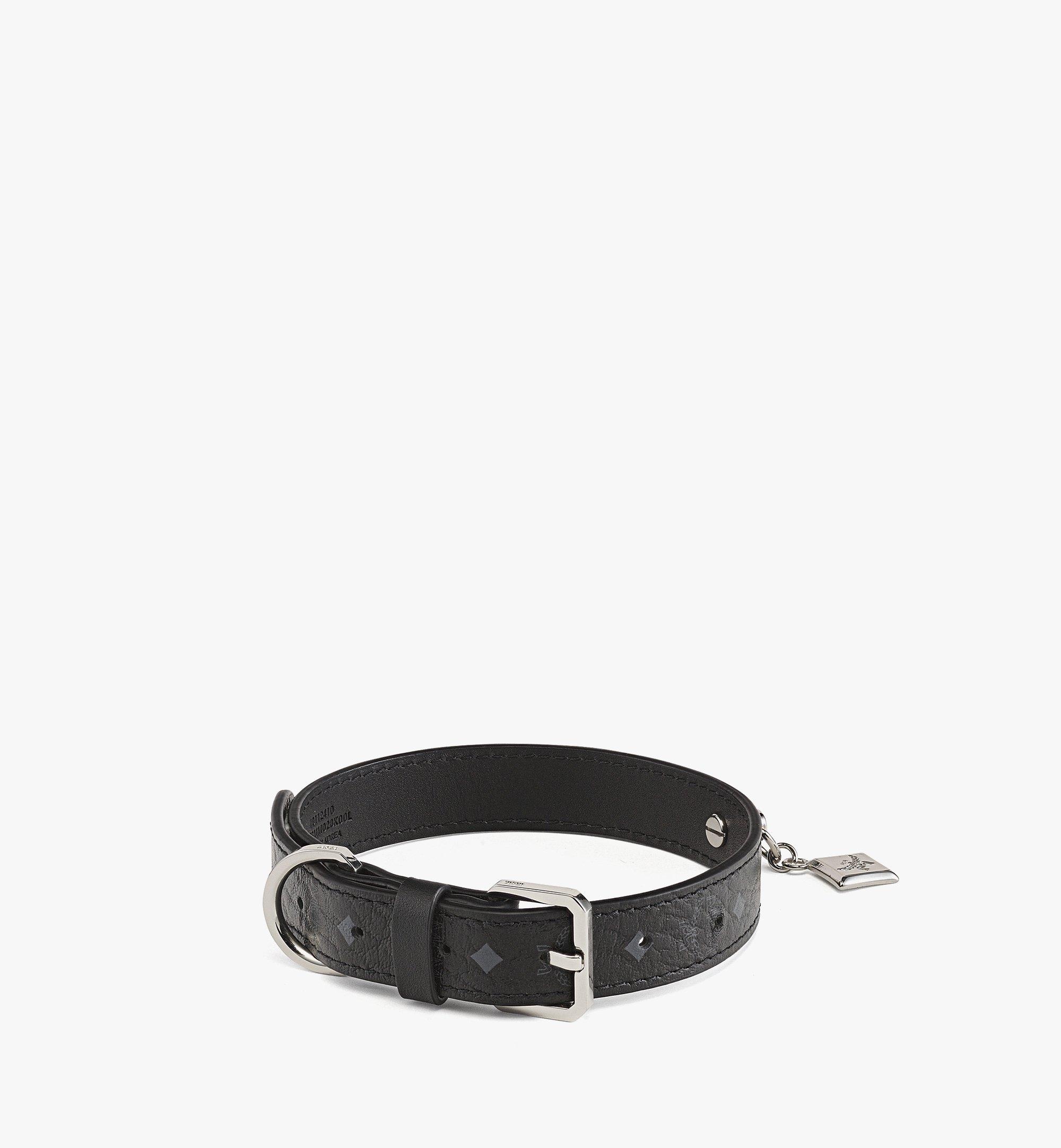 Pet Collar in Monogram Print Leather - 3
