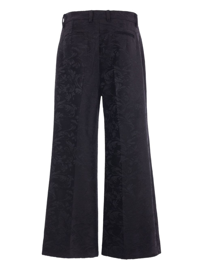 Chloé damask-pattern trousers outlook