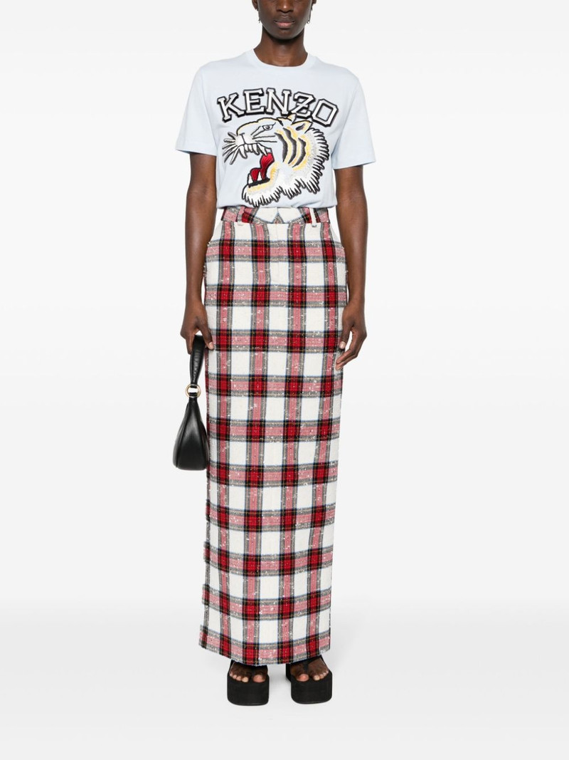 KENZO embroidered-logo cotton T-shirt outlook