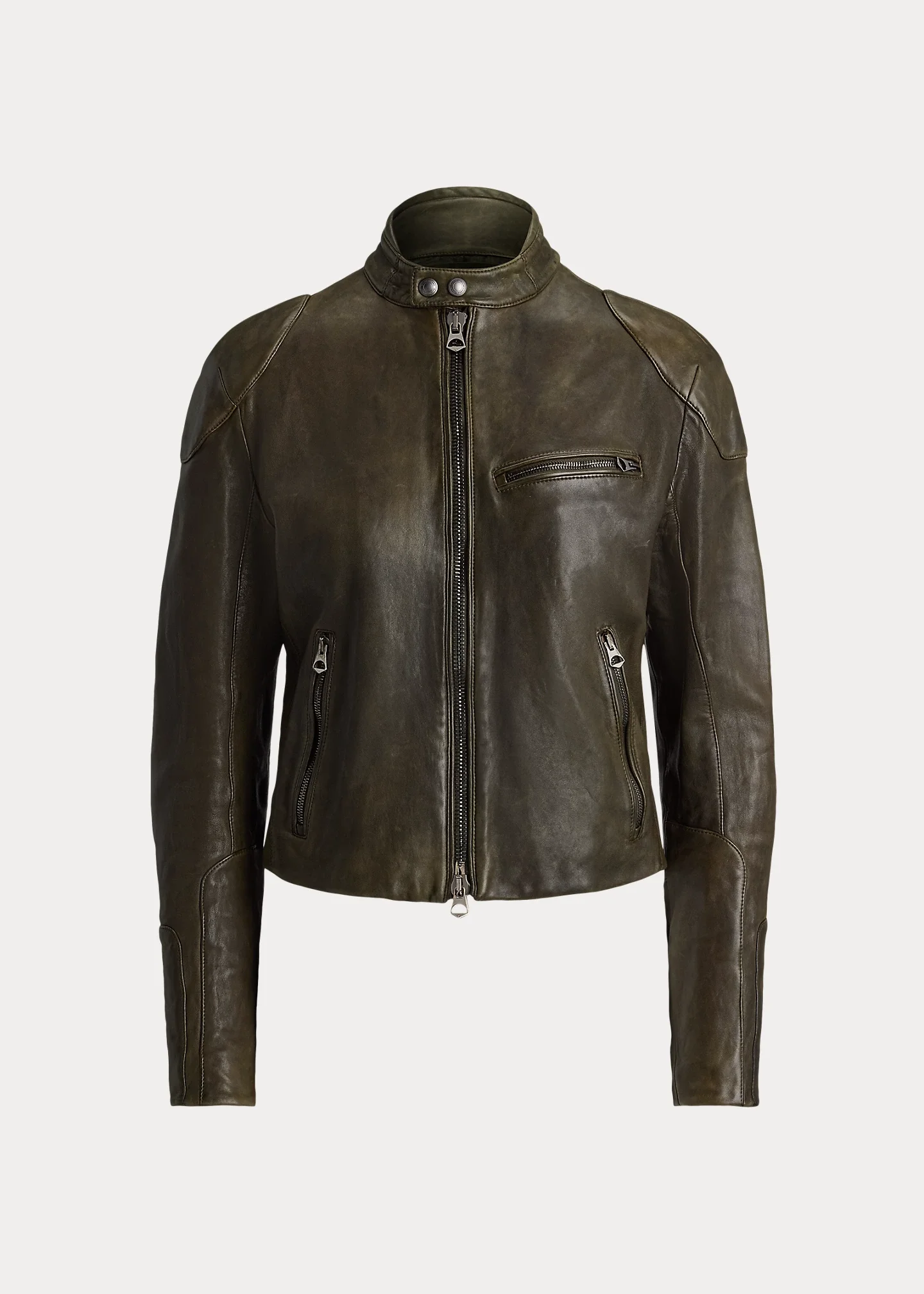 Orman Lambskin Moto Jacket - 1