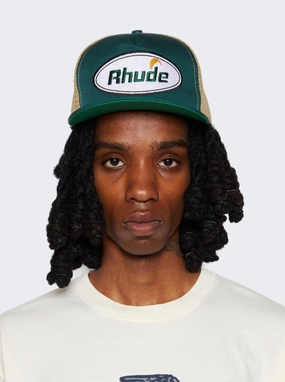 Rhude Moonlight Trucker Hat Green outlook