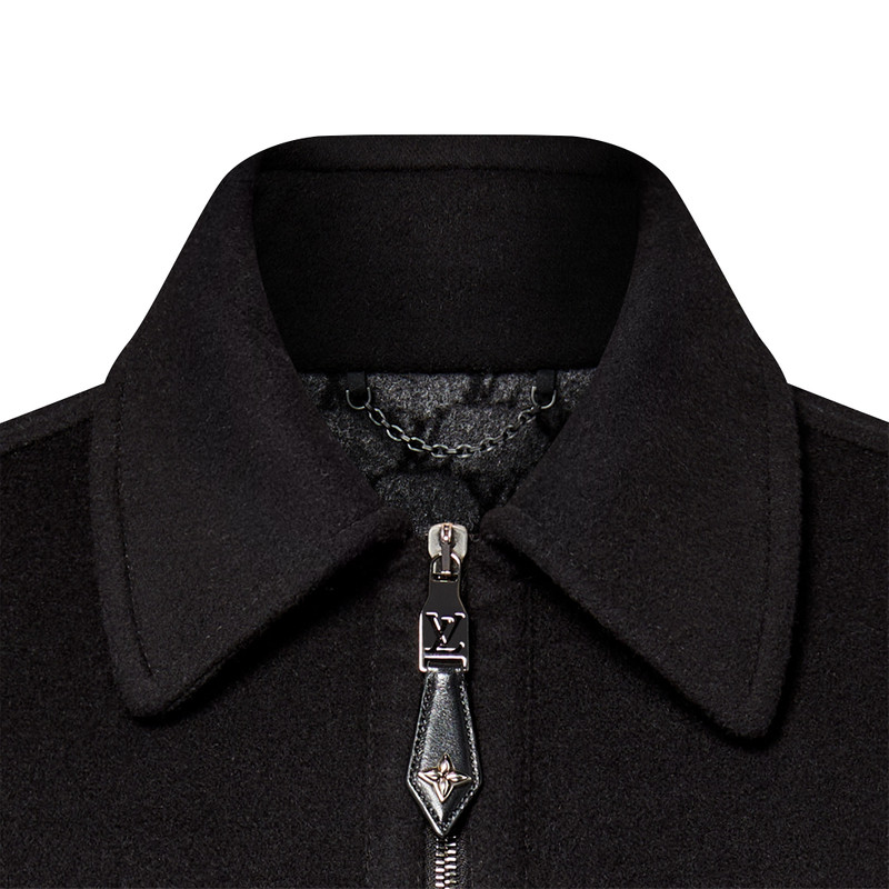 Wool-Silk Double Face Blouson 3