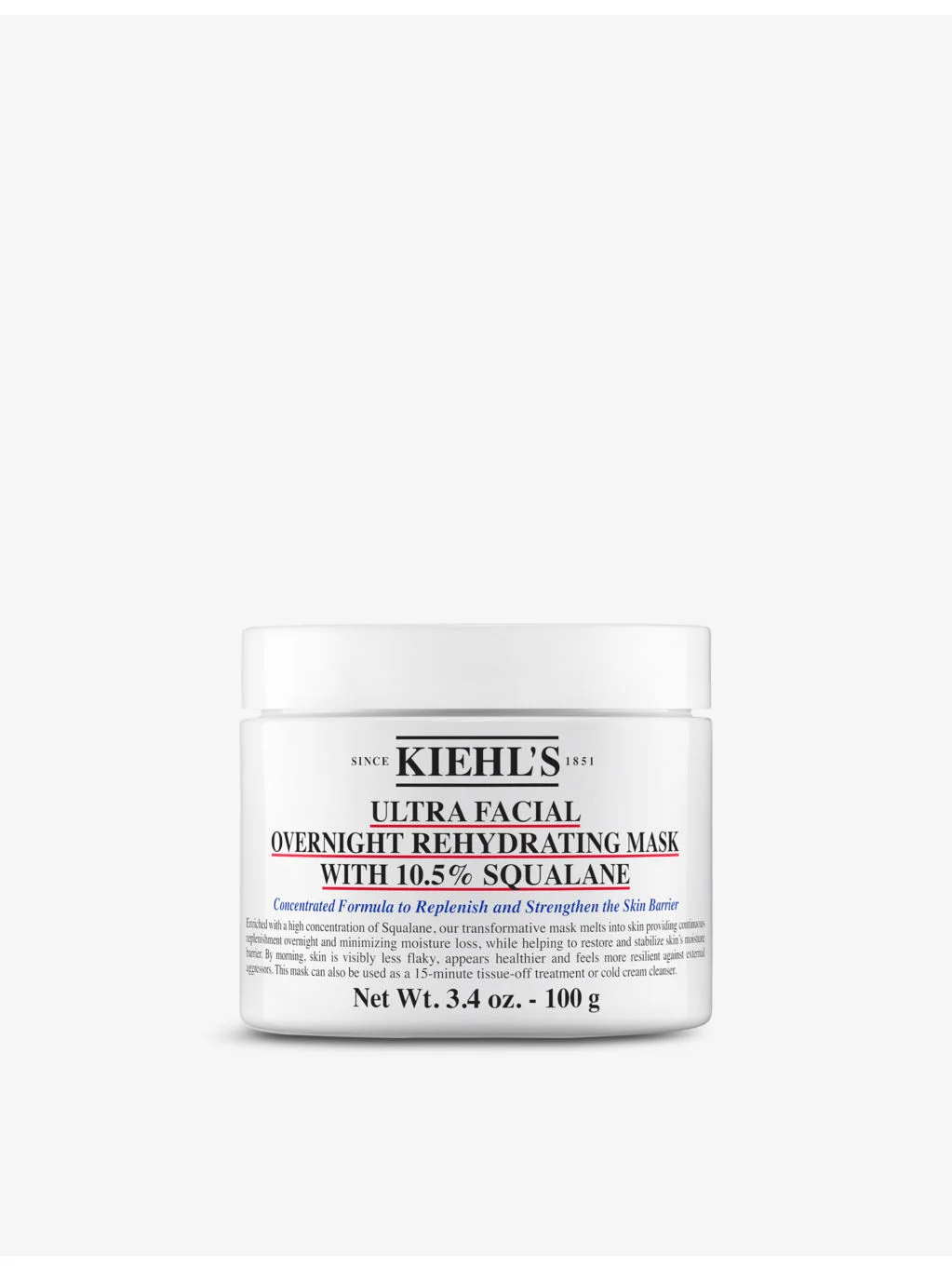 Ultra Facial Overnight Rehydrating Mask 100ml - 1