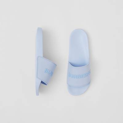 Burberry Embossed Logo Slides outlook