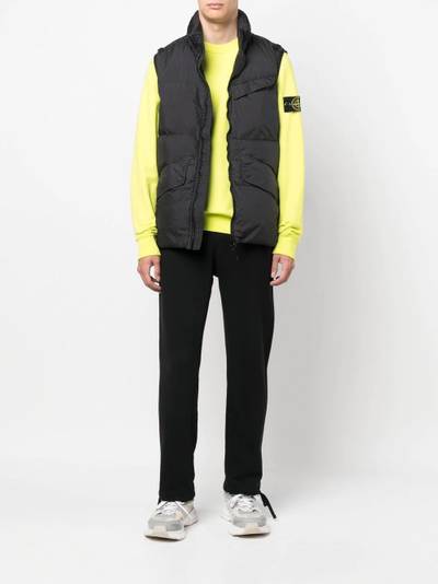 Stone Island padded funnel-neck jacket outlook