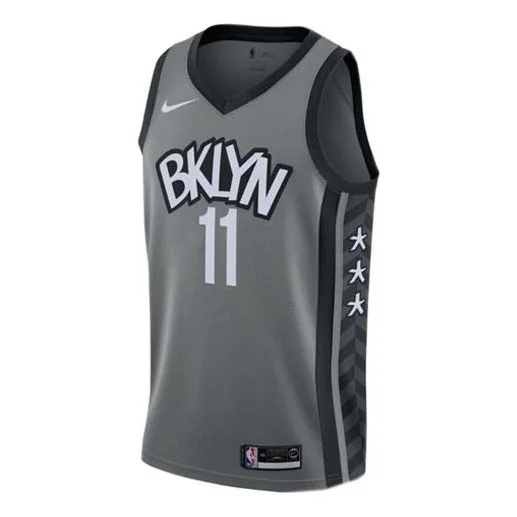 Nike NBA limited Jersey SW Fan Edition 2019-2020 Season Brooklyn Nets Kyrie Irving 11 Gray AT9792-00 - 1