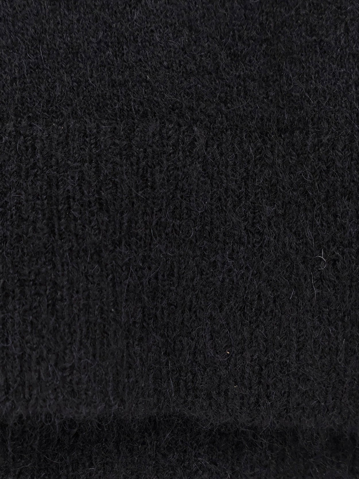 Rick Owens Men Tommy V Neck Alpaca Blend Sweater - 5