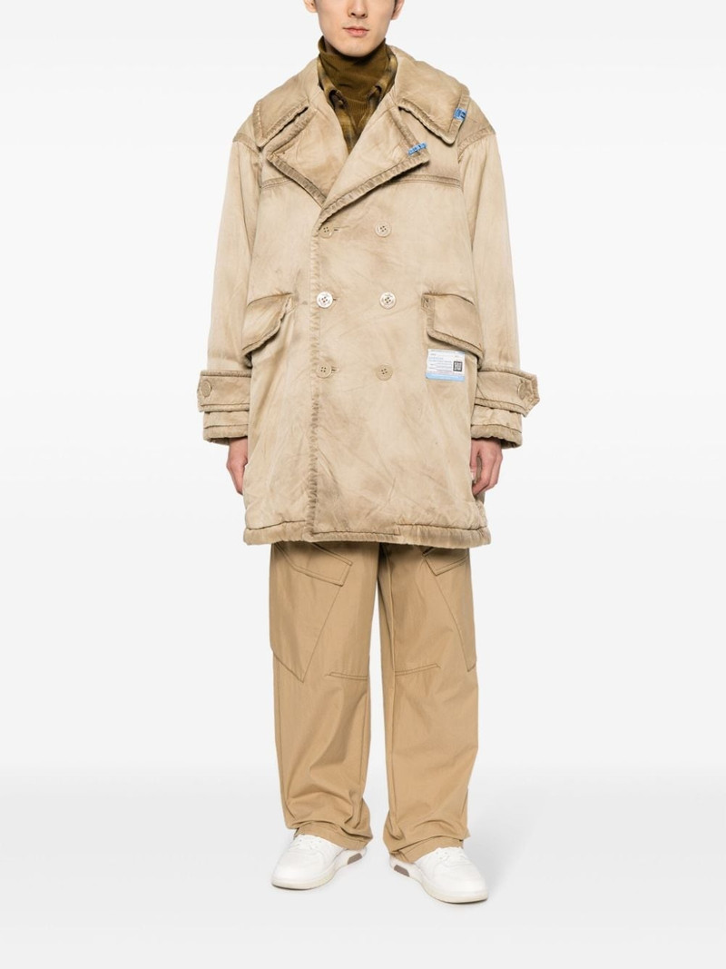 Maison MIHARAYASUHIRO double-breasted peacoat outlook