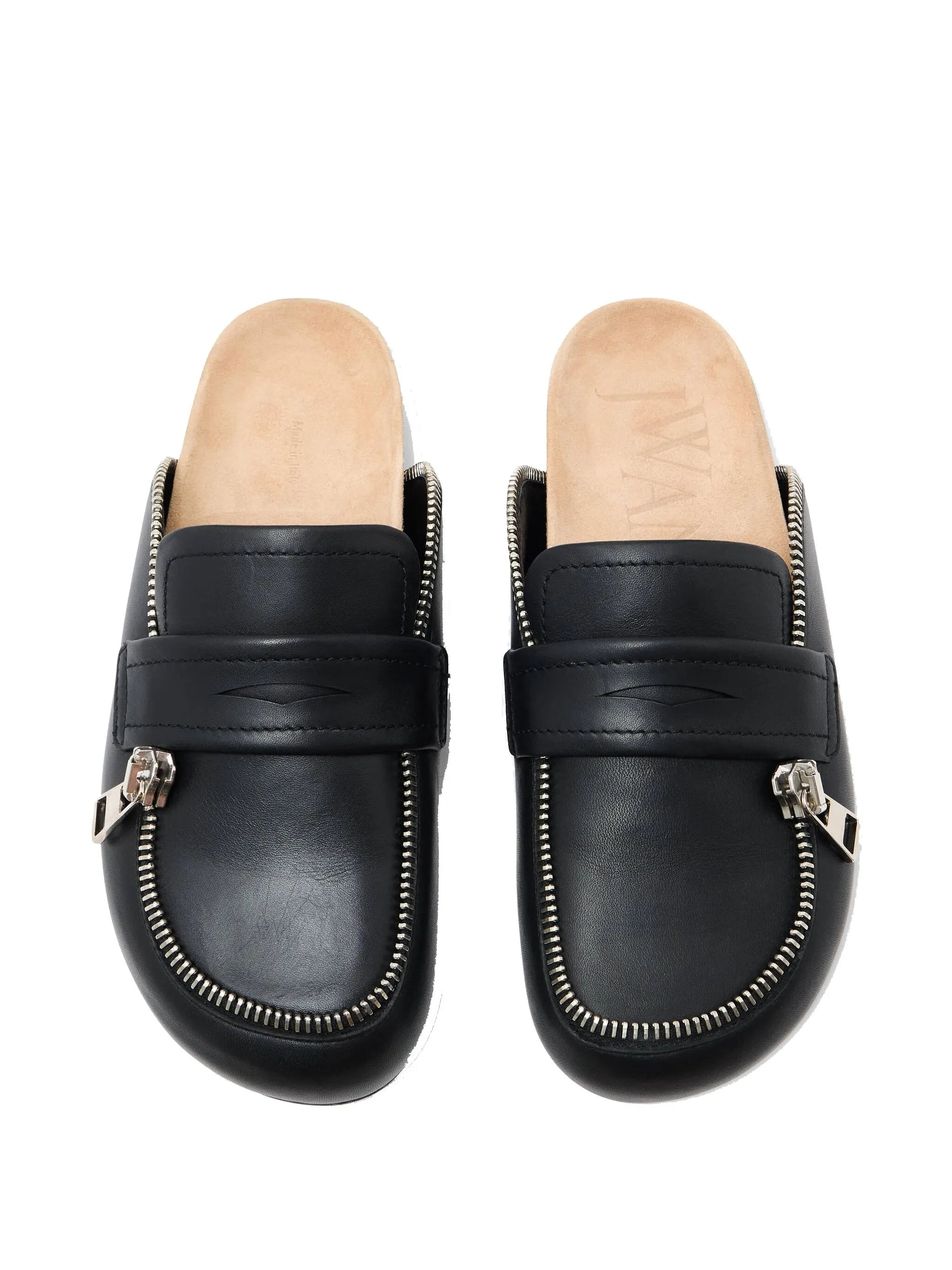 leather mules - 4