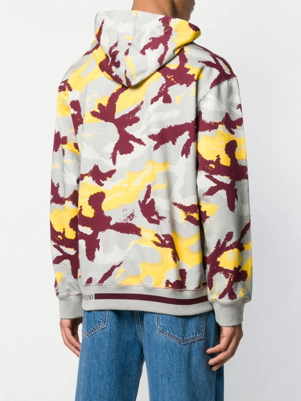 camouflage print hoodie - 4