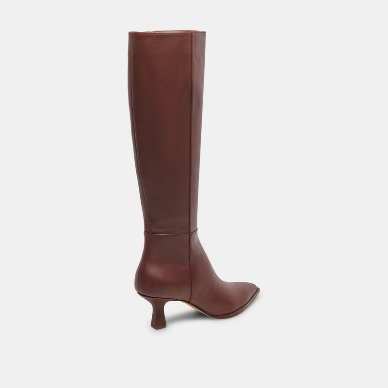 AUGGIE BOOTS CHOCOLATE LEATHER 9