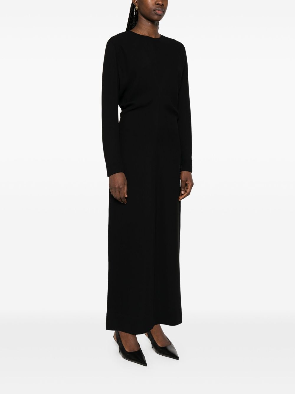 slouch-waist maxi dress - 3