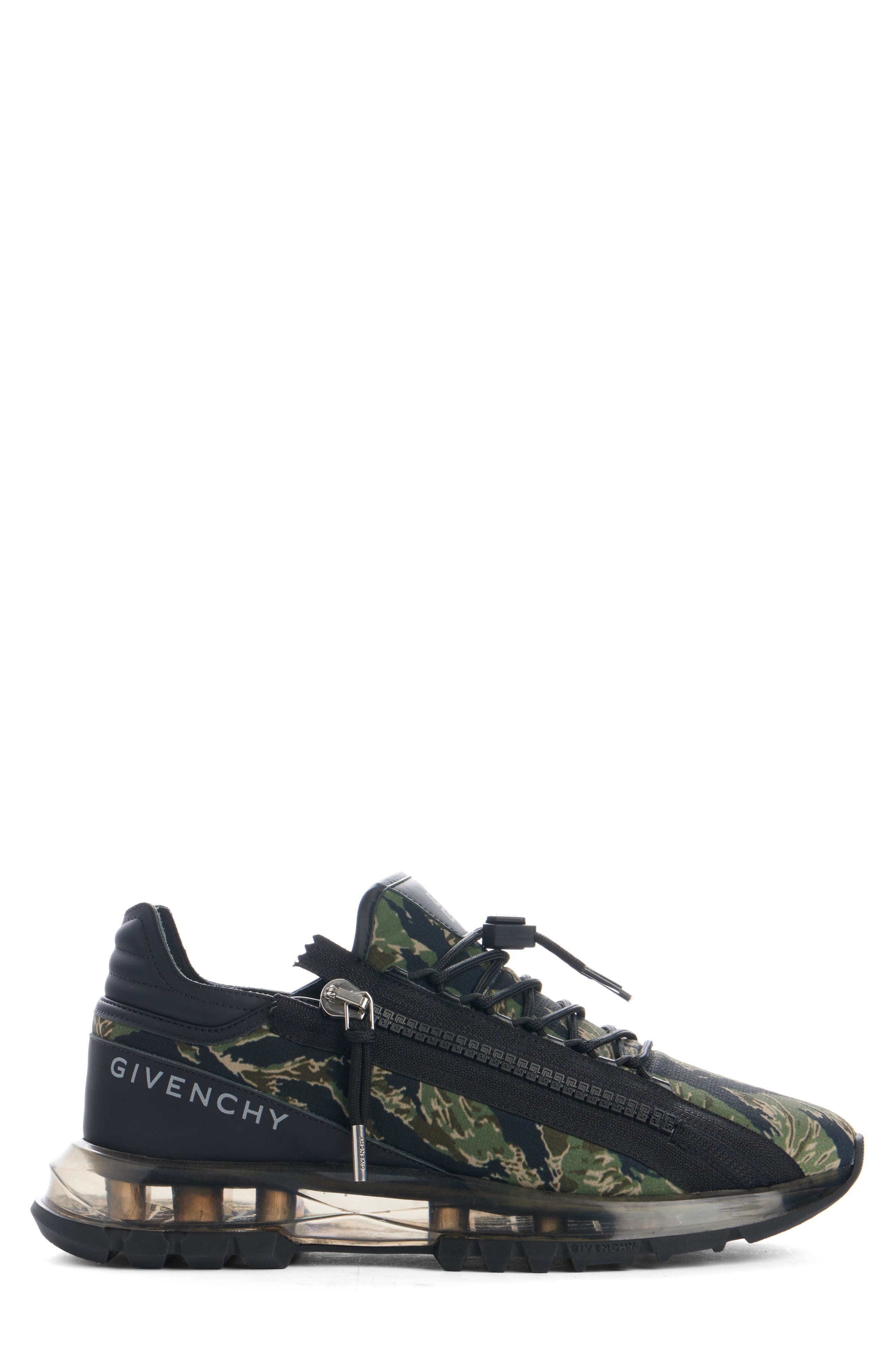 Givenchy Spectre Zip Runners Sneaker in Black/Khaki at Nordstrom - 3