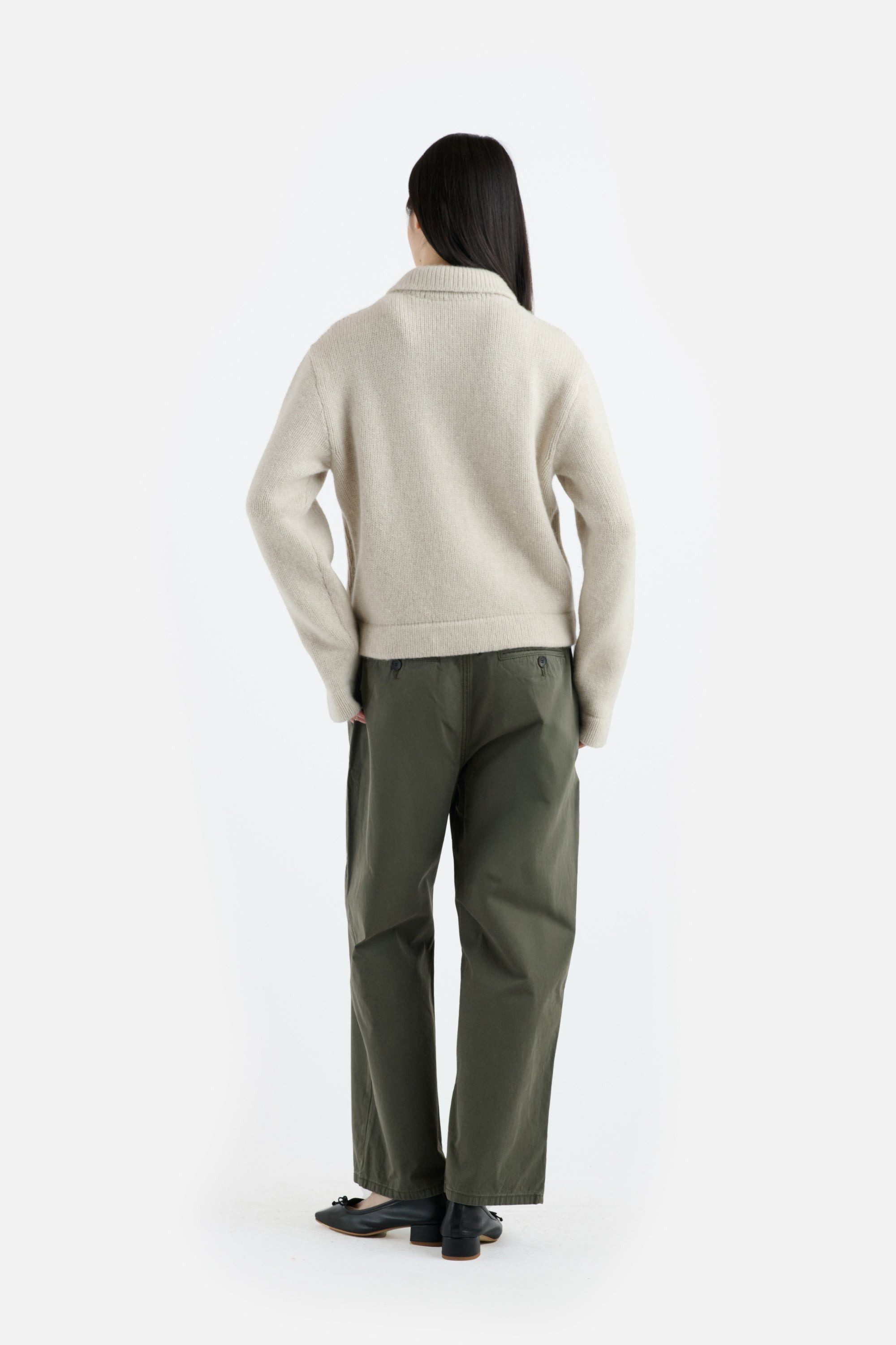 WOMEN'S PLAITED ZIP JACKET - 4