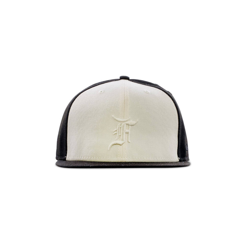 Fear of God Essentials x New Era 59Fifty Fitted Cap 'Black/White' - 1