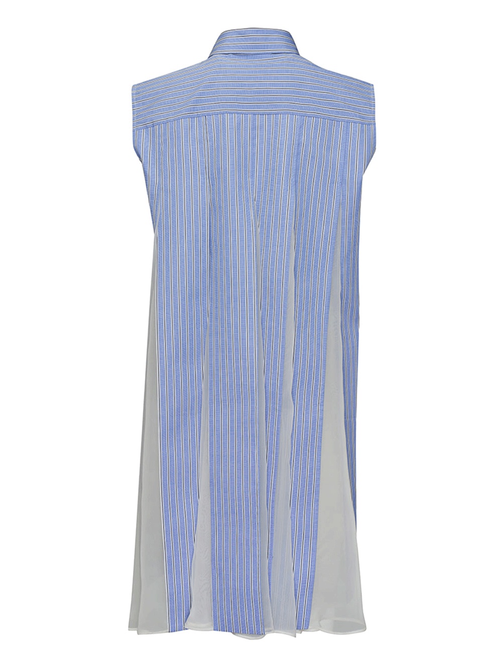 sacai Thomas Mason Cotton Poplin Dress | club21 | REVERSIBLE