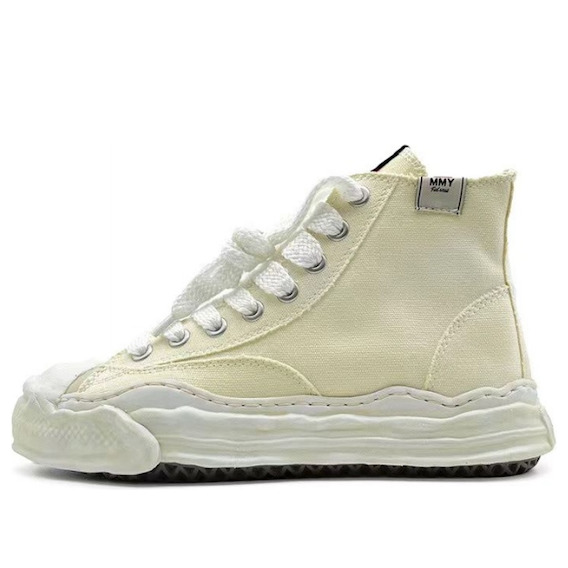 Maison MIHARA YASUHIRO OG OVER DYE HITOP 'Beige' A05FW705-BEIGE - 1