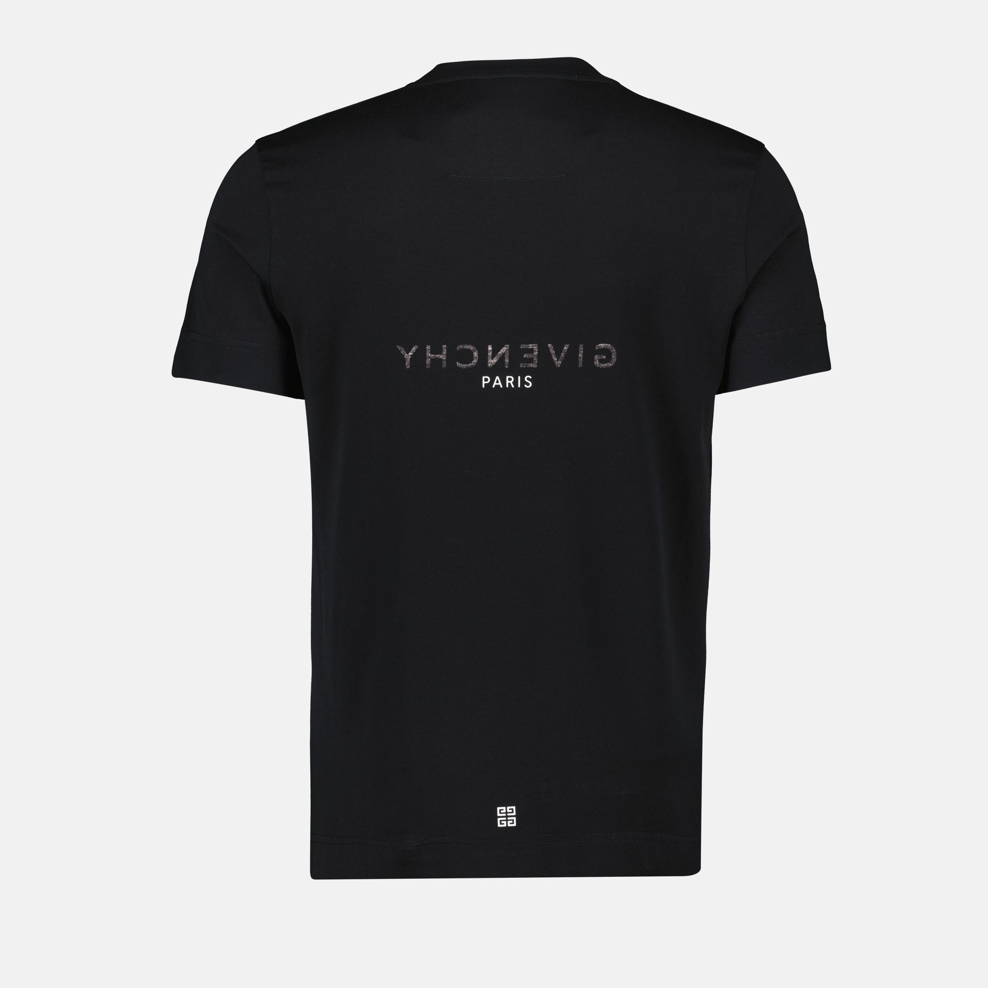 T-shirt à logo inversé - 4