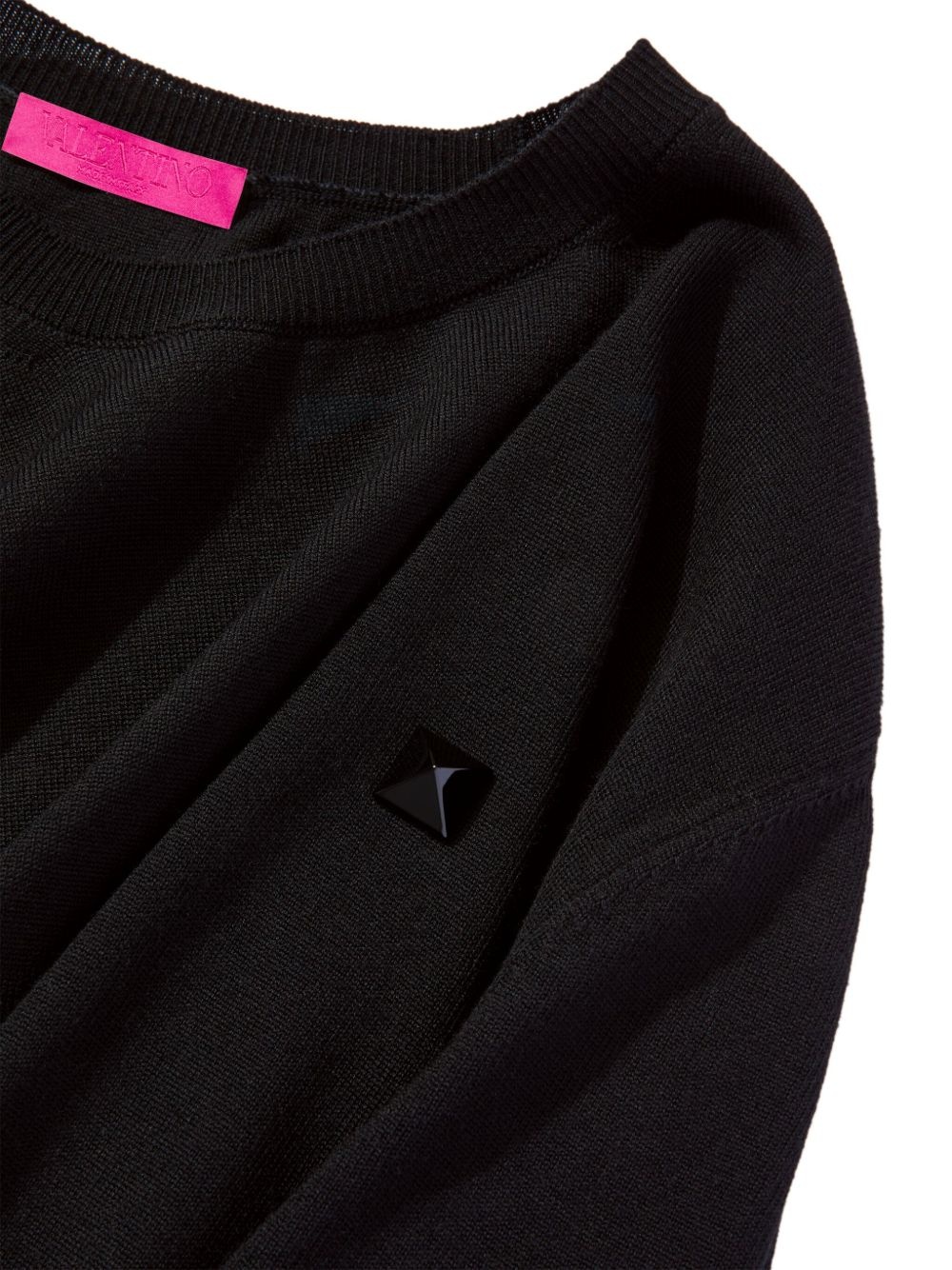 Roman Stud virgin wool jumper - 3