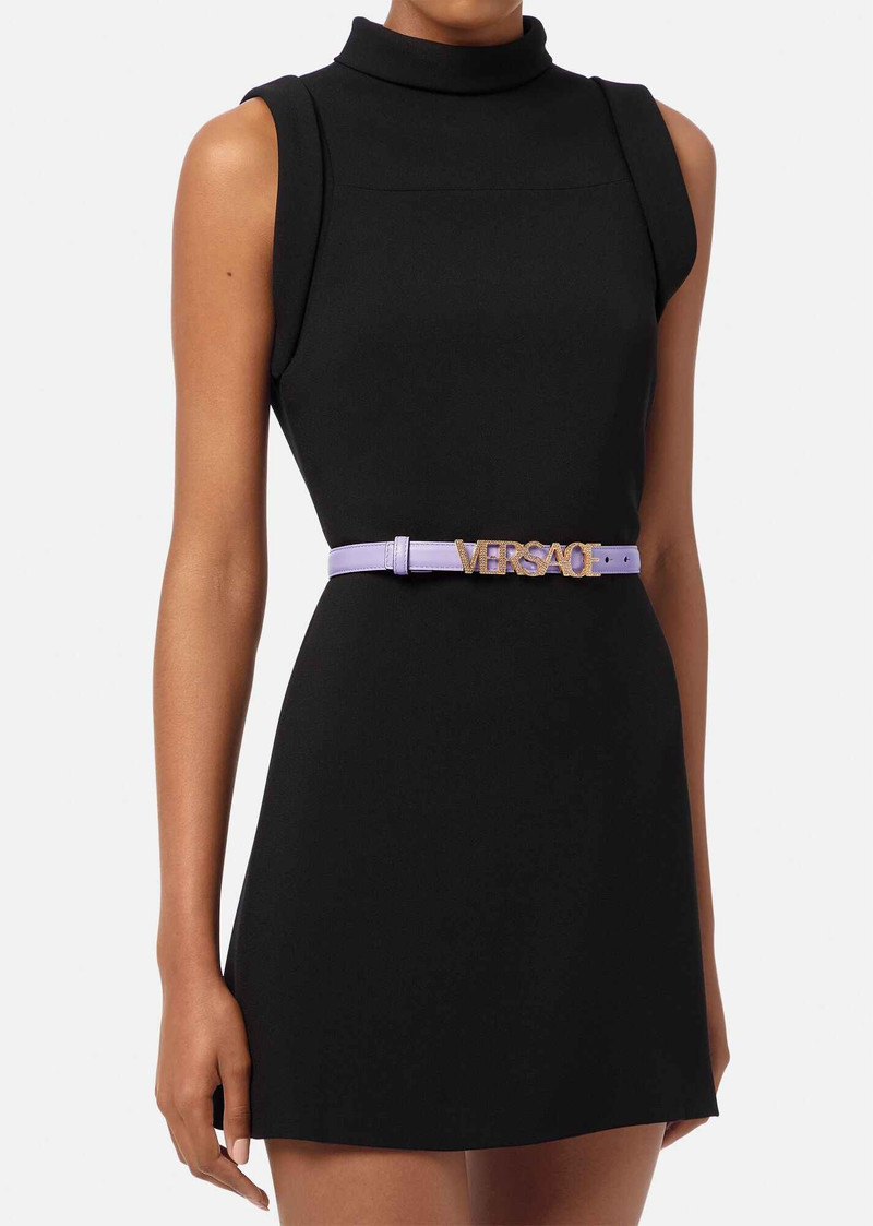 VERSACE Logo Crystal Belt outlook