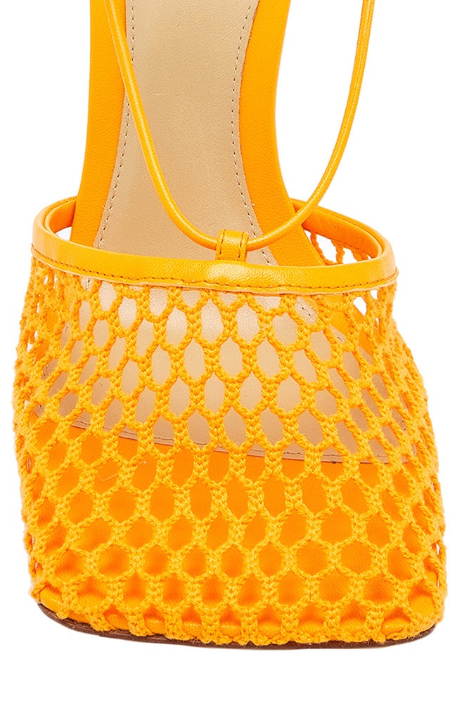 Bottega Veneta Stretch Sandals orange | modaoperandi